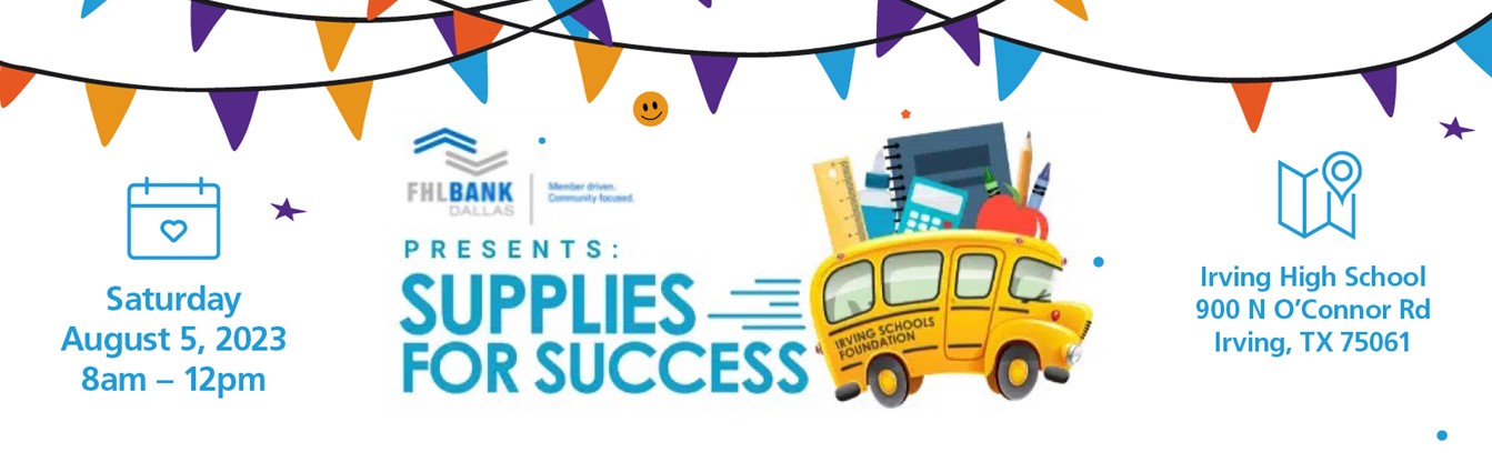PCHP Supplies For Success Banner A